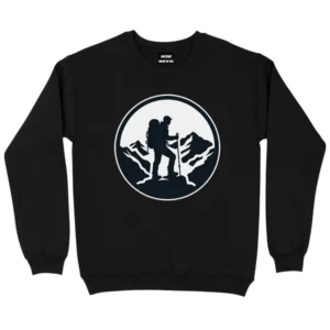 Adventure Awaits Sweatshirts - Black