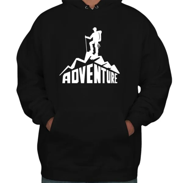Adventure Explorer Hoodie - Black