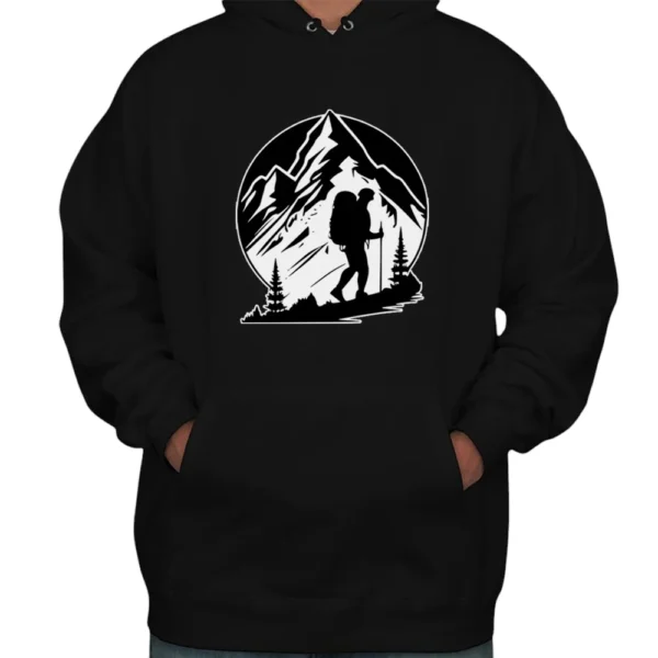 Go Hiking Hoodie - Black