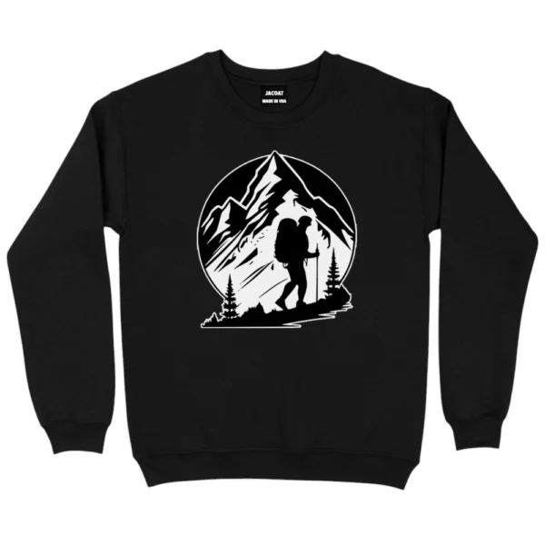 Go Hiking Sweatshirts - Black