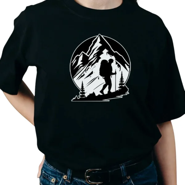 Go Hiking TShirts - Black