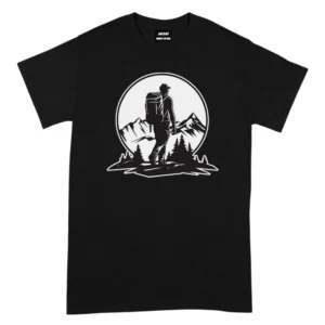 Never Stop Exploring TShirts - Black