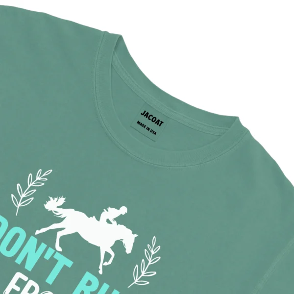 Don’t Run From Challenges Jump Over Them Unisex Comfort Colors T-shirts