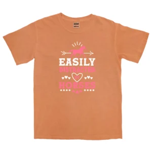 Easily Distracter By Horse Unisex Comfort Colors T-shirts